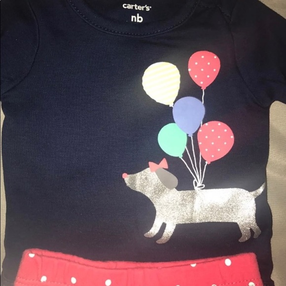 Baby Girl Matching Onesie & Pants - Picture 2 of 2